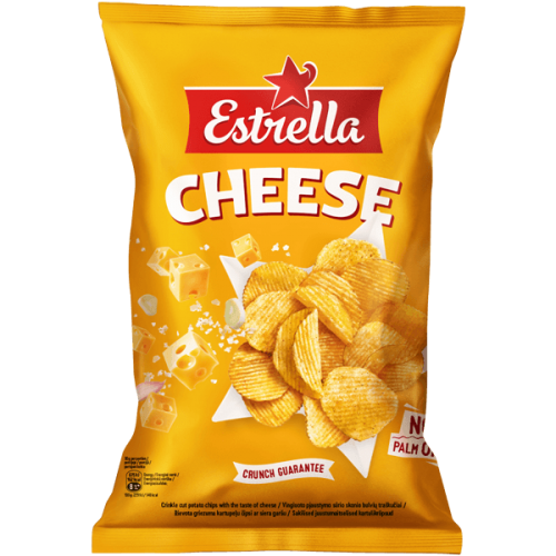 Estrella Cheese Flavour Crisps 130g